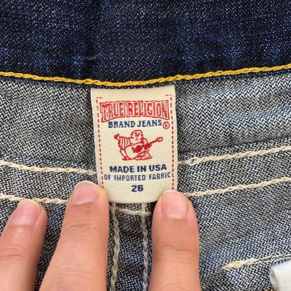 EUC True Religion Jeans size 26 - Picture 7 of 16